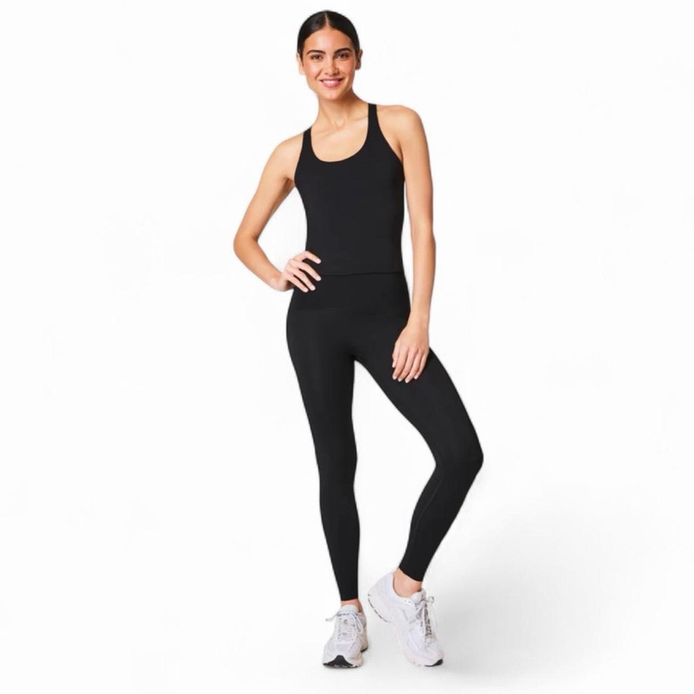 SPANX Booty Boost Active Full Length Leggings Black S NWT - Picture 2 of 13
